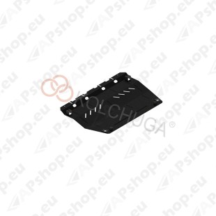 Kolchuga Steel Skid Plate Citroen С5 2008- 1,8 2.0 HDI (Engine, Gearbox, Radiator (Partially) Protection)